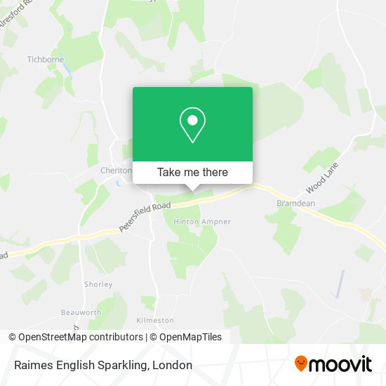 Raimes English Sparkling map