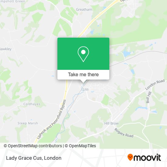 Lady Grace Cus map