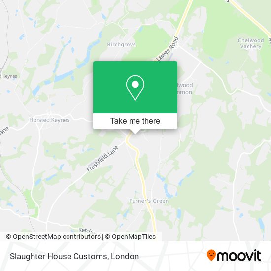 Slaughter House Customs map