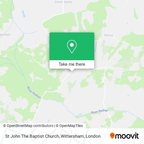 St John The Baptist Church, Wittersham map