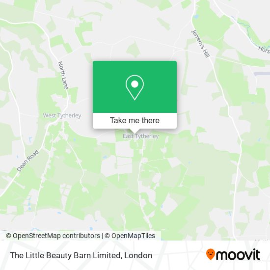 The Little Beauty Barn Limited map
