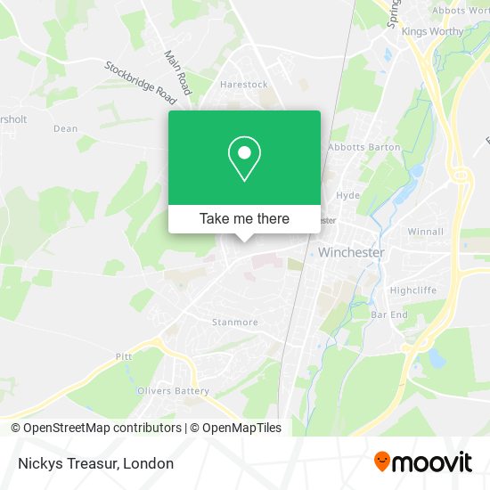 Nickys Treasur map