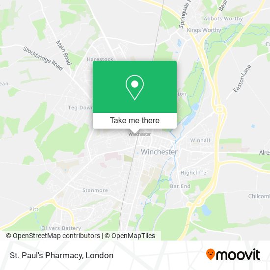 St. Paul's Pharmacy map