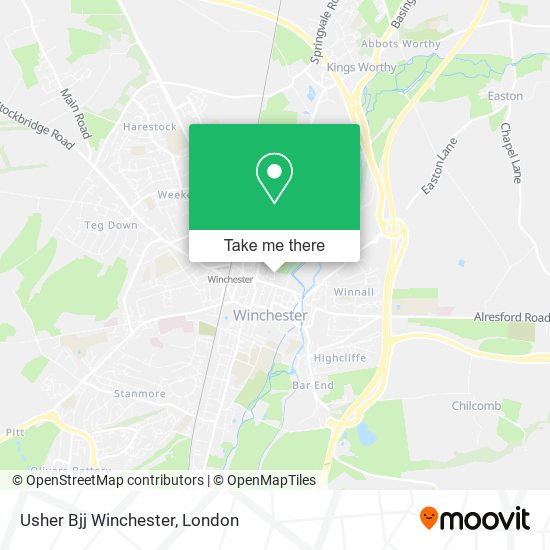 Usher Bjj Winchester map