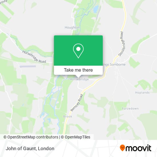 John of Gaunt map