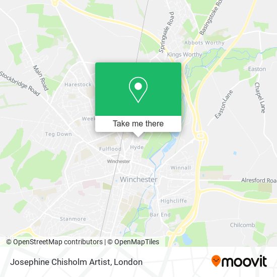 Josephine Chisholm Artist map
