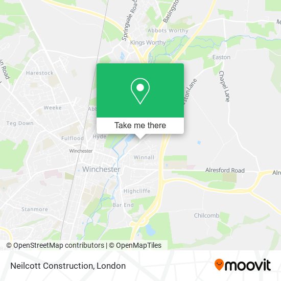 Neilcott Construction map