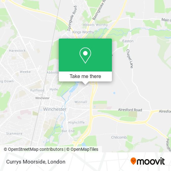 Currys Moorside map