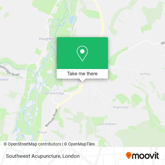 Southwest Acupuncture map
