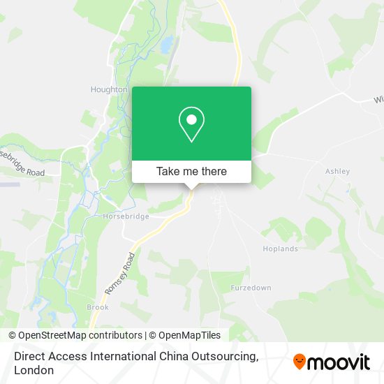 Direct Access International China Outsourcing map