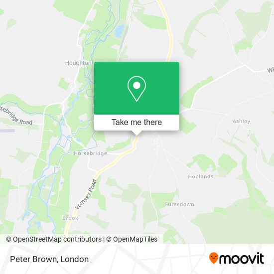 Peter Brown map
