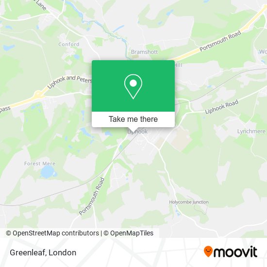 Greenleaf map