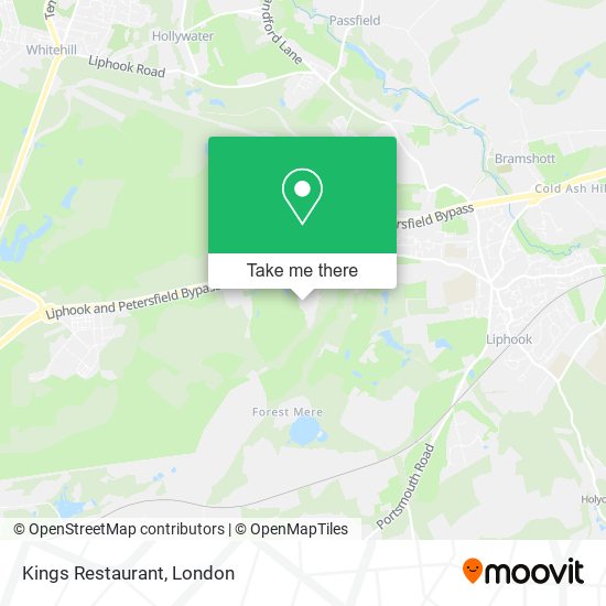 Kings Restaurant map
