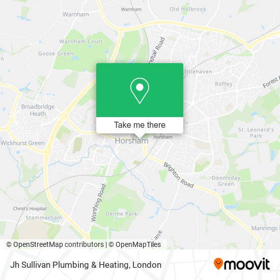Jh Sullivan Plumbing & Heating map