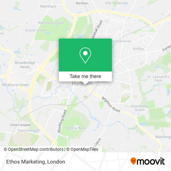 Ethos Marketing map