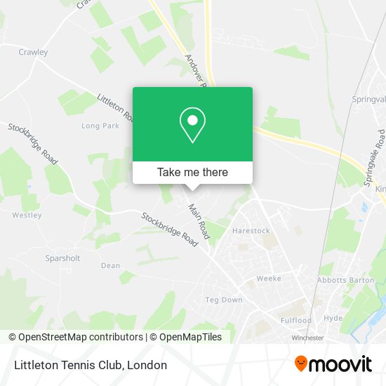 Littleton Tennis Club map
