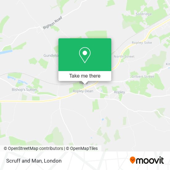 Scruff and Man map