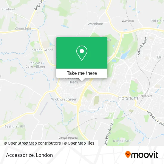 Accessorize map
