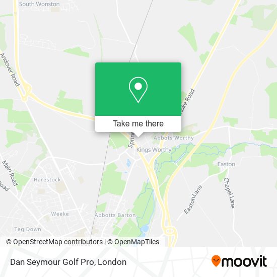 Dan Seymour Golf Pro map