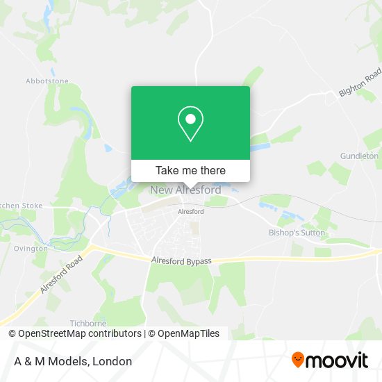 A & M Models map