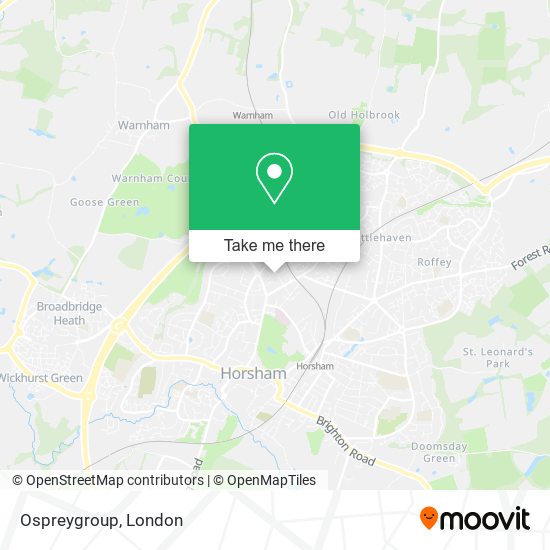 Ospreygroup map