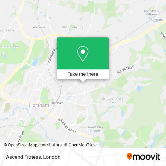 Ascend Fitness map