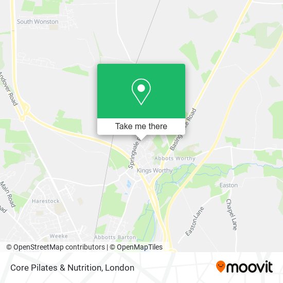 Core Pilates & Nutrition map