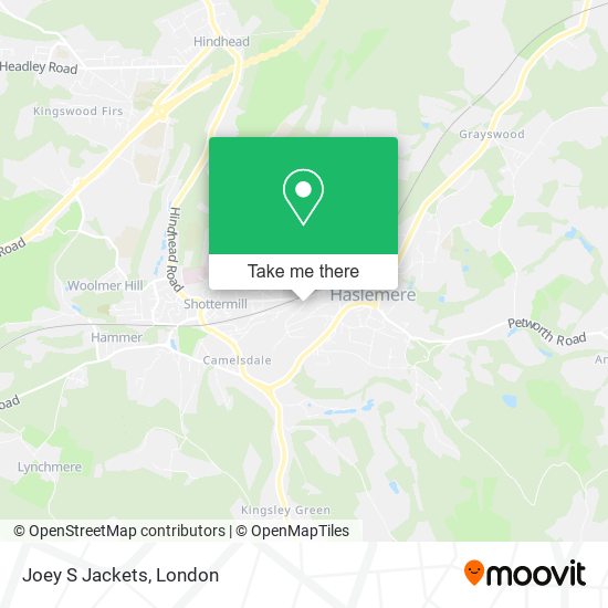Joey S Jackets map