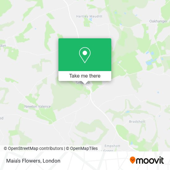 Maia's Flowers map