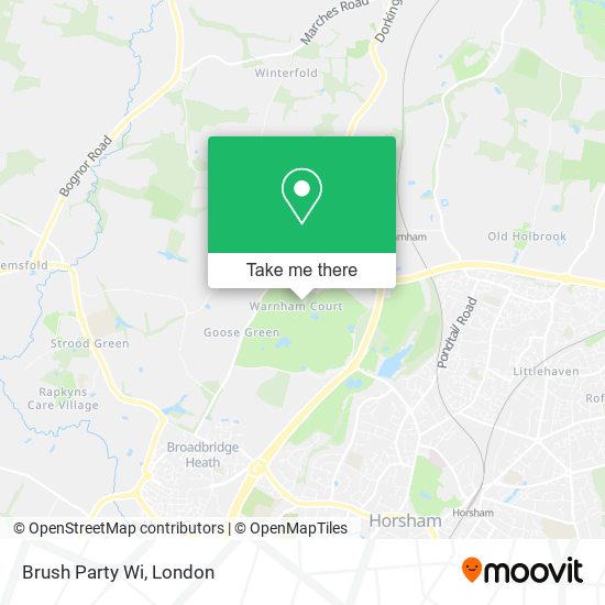 Brush Party Wi map