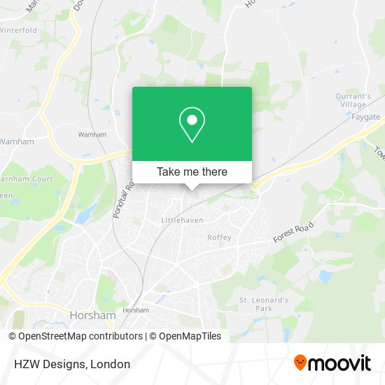 HZW Designs map