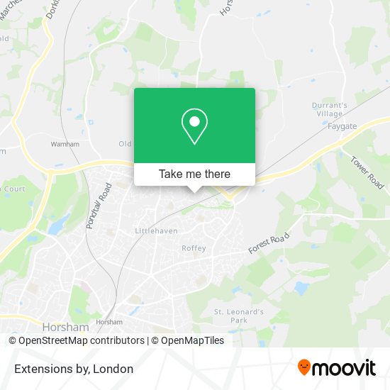Extensions by map