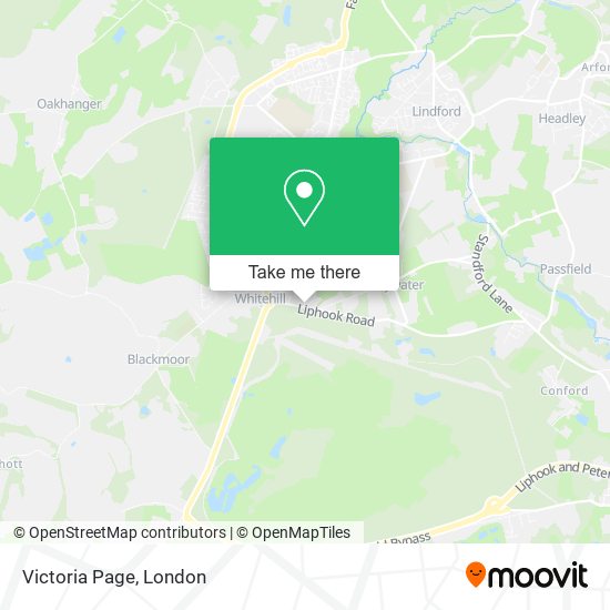 Victoria Page map