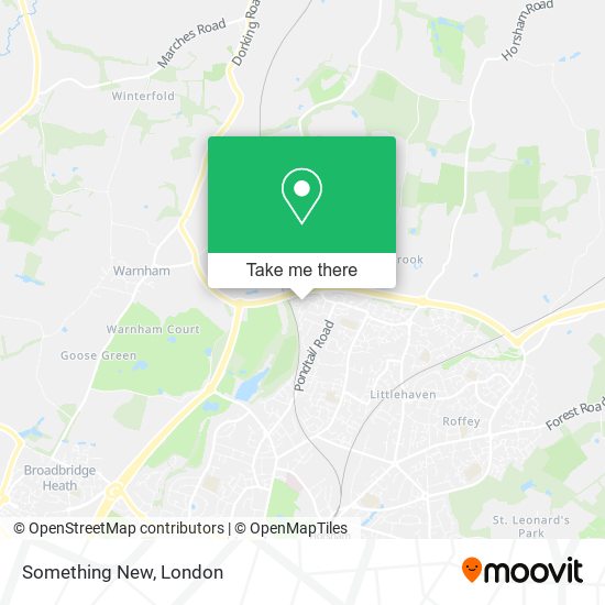 Something New map