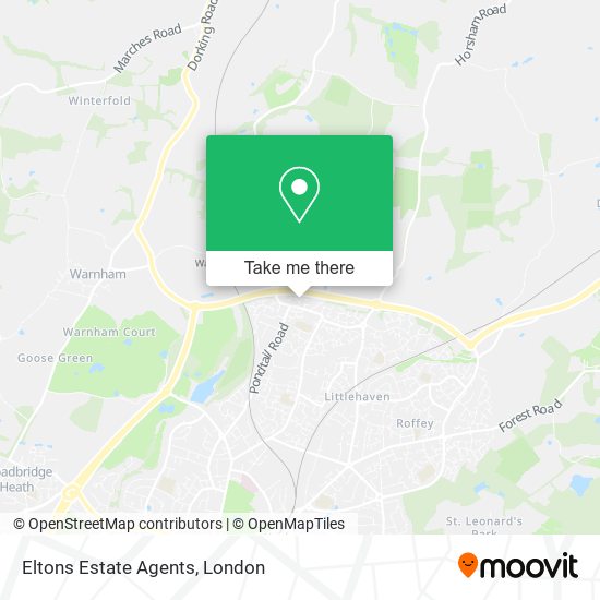 Eltons Estate Agents map