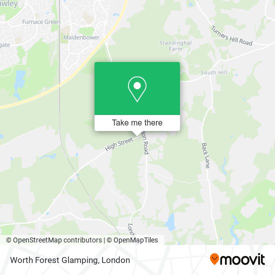 Worth Forest Glamping map