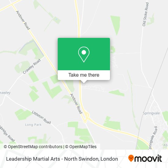 Leadership Martial Arts - North Swindon map