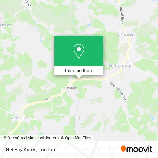 G R Pay Autos map
