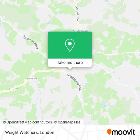 Weight Watchers map