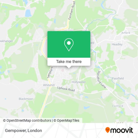 Gempower map
