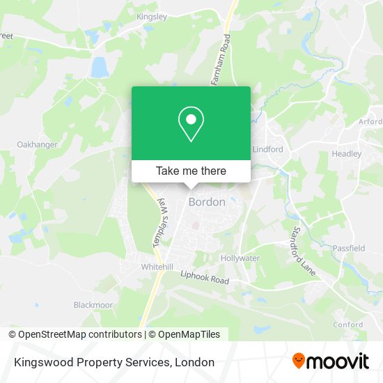 Kingswood Property Services map