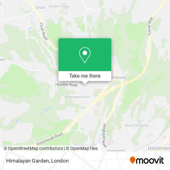 Himalayan Garden map