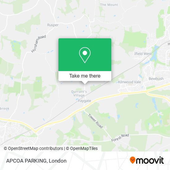 APCOA PARKING map