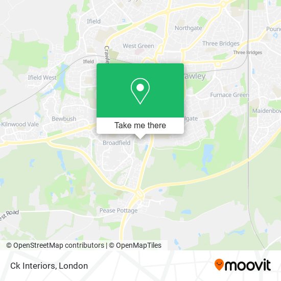 Ck Interiors map