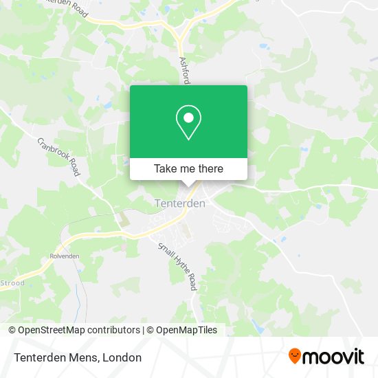 Tenterden Mens map