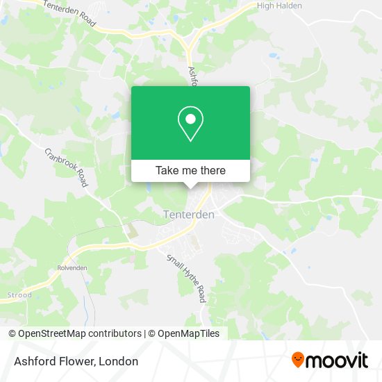 Ashford Flower map