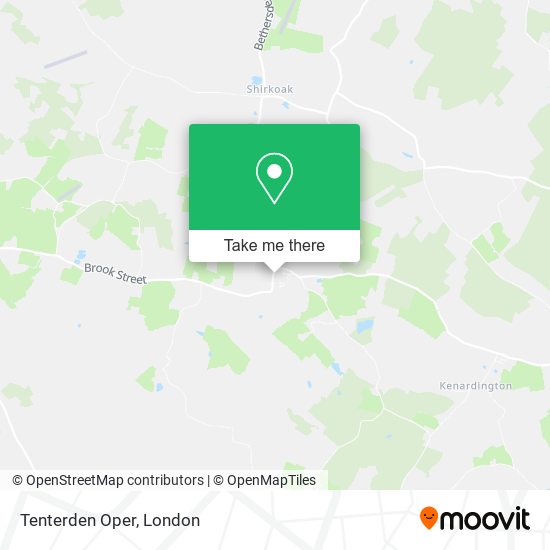Tenterden Oper map