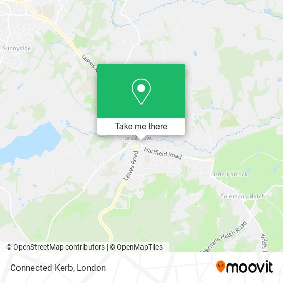 Connected Kerb map