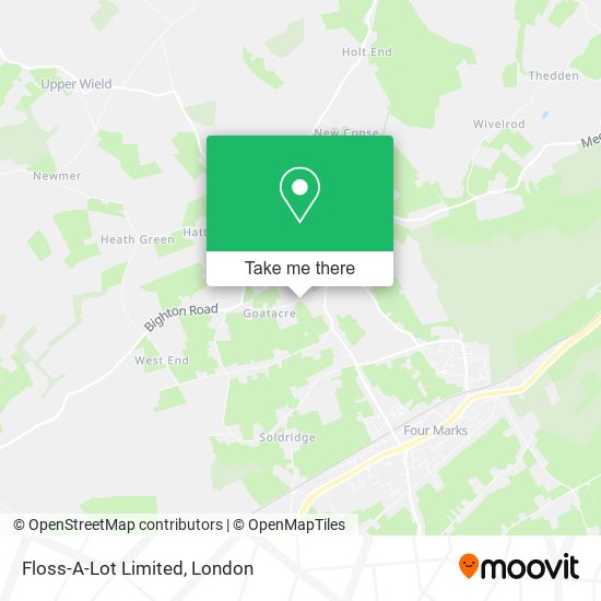 Floss-A-Lot Limited map