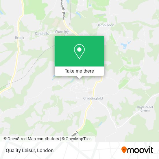 Quality Leisur map